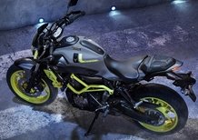 Yamaha MT-07 Moto Cage, il 2016 in Fluo