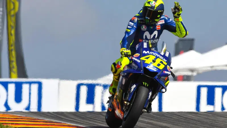 MotoGP 2018. Rossi: "Ho fatto 30 giri da dio"
