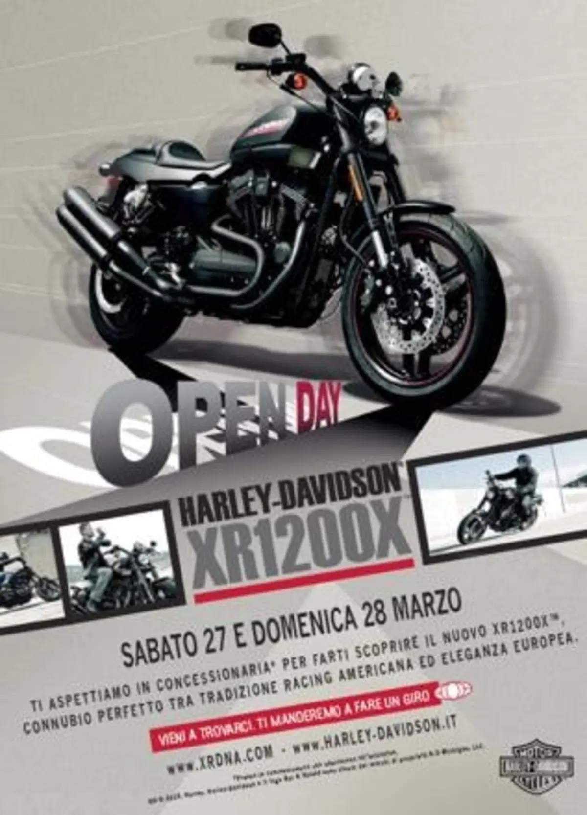 H-D XR 1200X Open Day