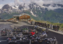 Con Louis Moto e i suoi prodotti sul Grossglockner