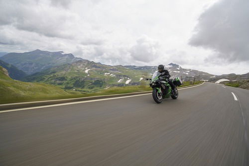 Con Louis Moto e i suoi prodotti sul Grossglockner (4)