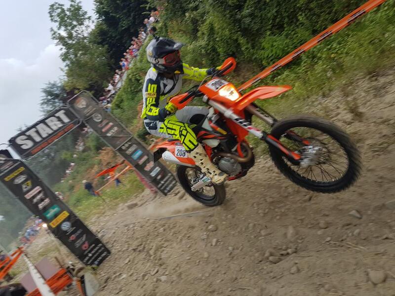 Andrea Perfetti al via con la 500 EXC 2019