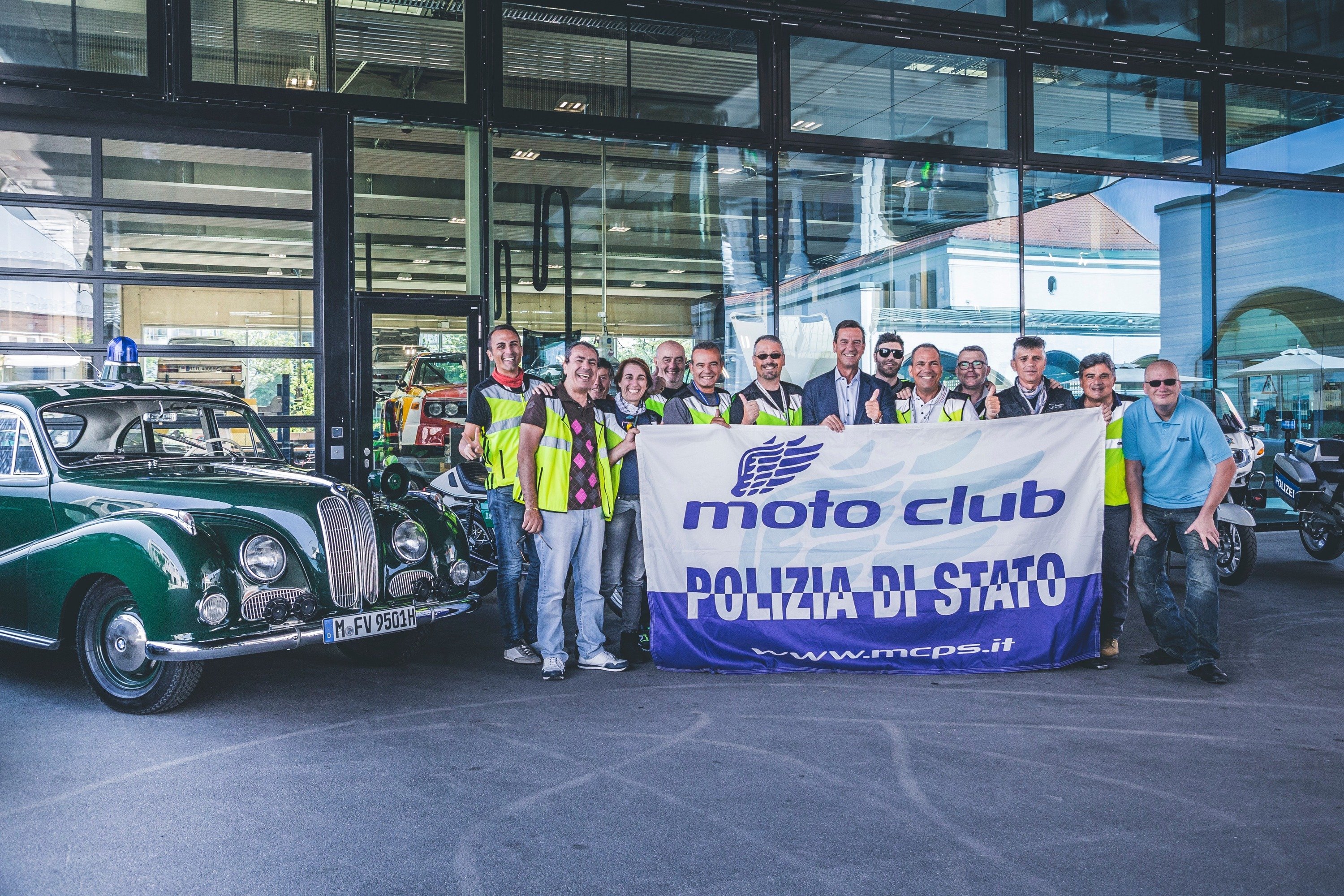 Moto Club Polizia di Stato, viaggio sociale a Monaco di Baviera