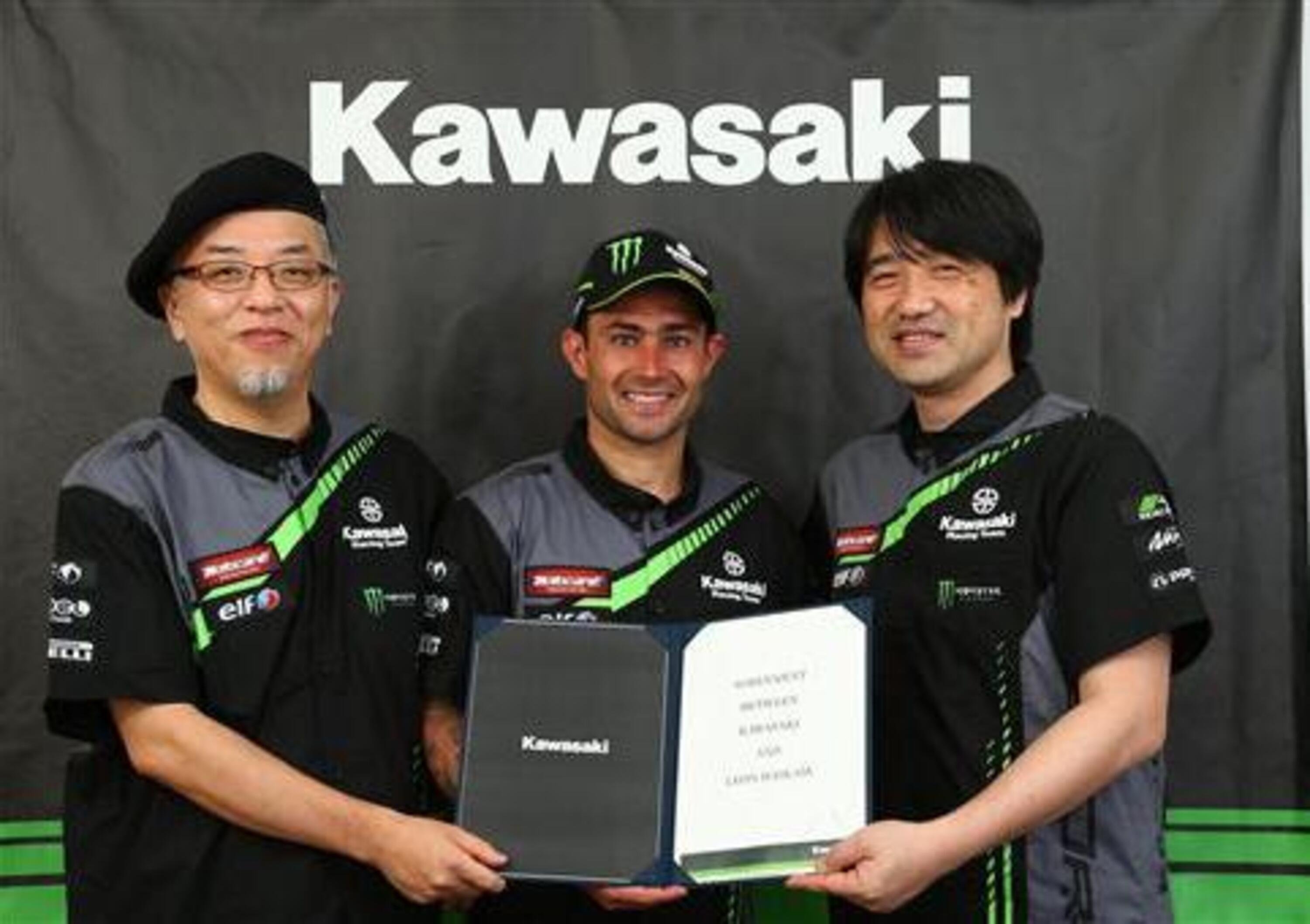 SBK. Haslam con il Kawasaki Racing Team, &egrave; ufficiale