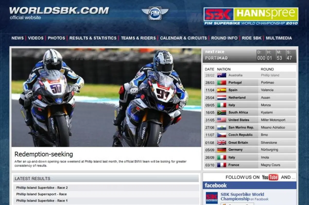 Nuovo look per il sito ufficiale SBK (3)