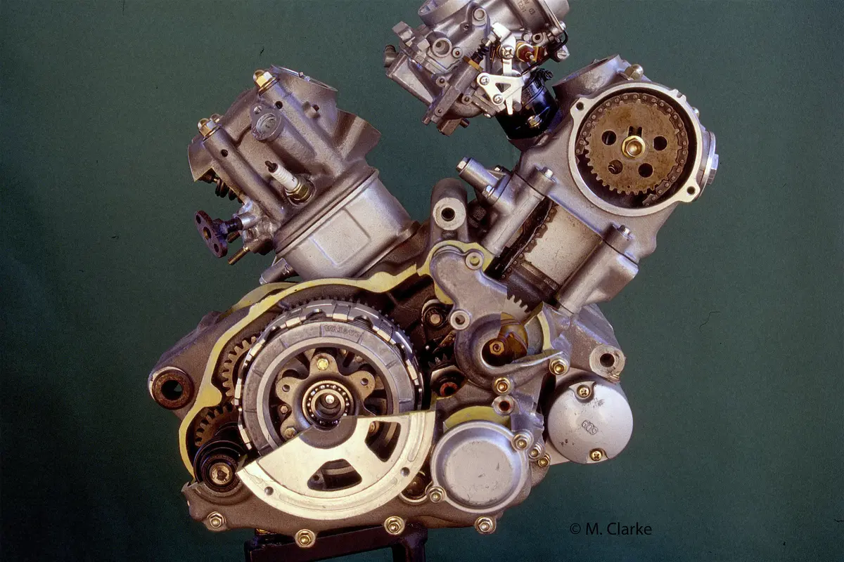 I motori V2 mai visti di Aprilia e Cagiva