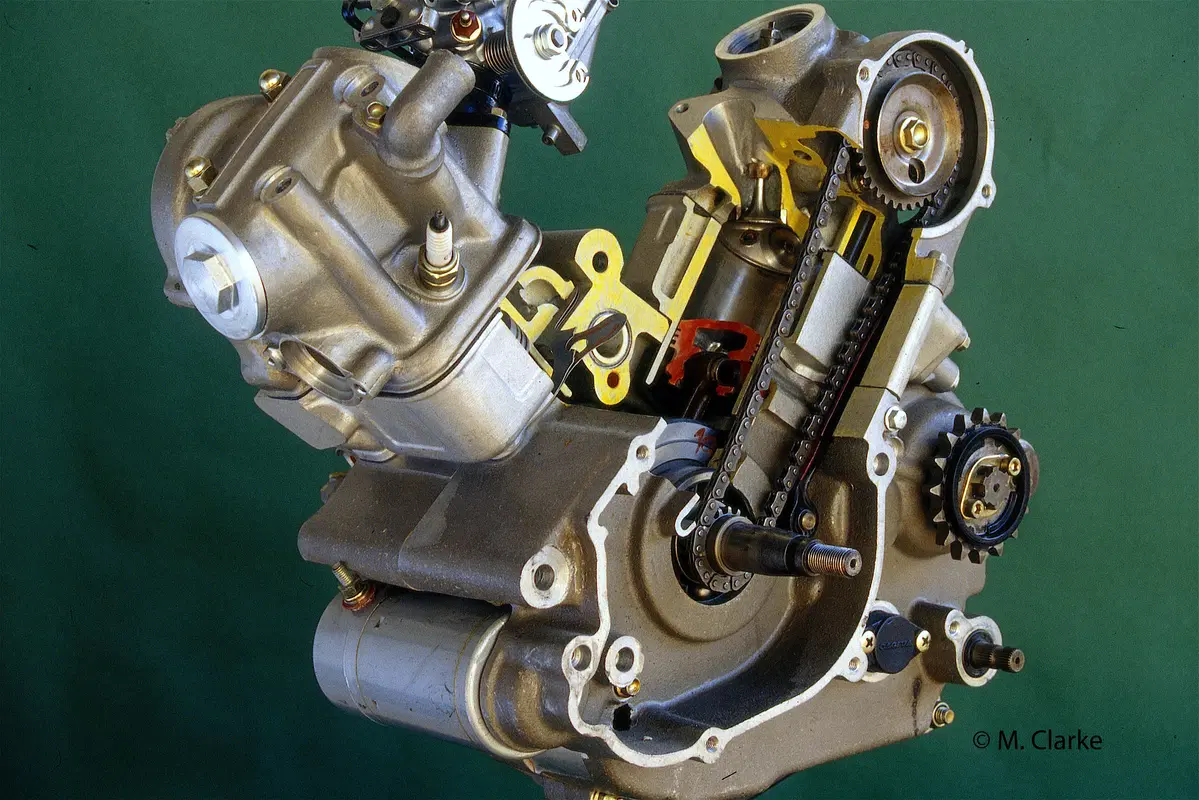I motori V2 mai visti di Aprilia e Cagiva (2)