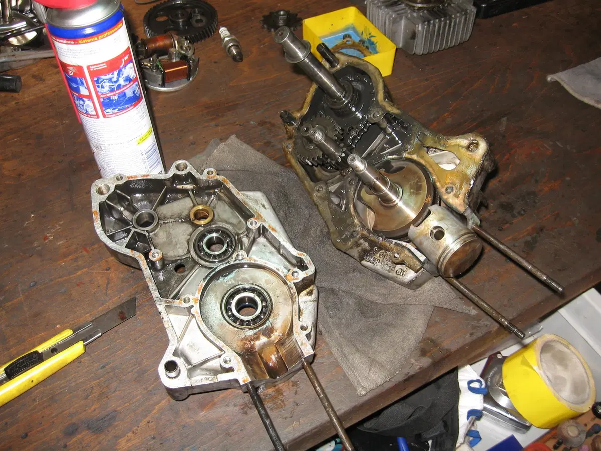 Restaurando fai da te: Malaguti Motorik 50 (40)