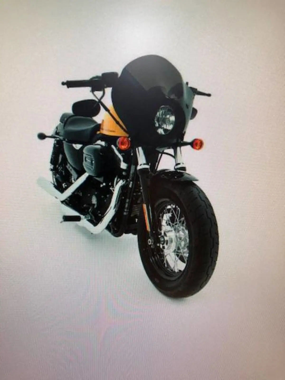 Cupolino Harley XL 1200 C /XL 1200 X Forty-Eight Parts Europe (3)