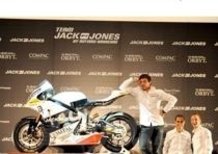 Antonio Banderas ha presentato Jack&Jones, il suo team di Moto2