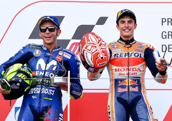 100 GP, Rossi e Márquez, chi ha vinto di più?