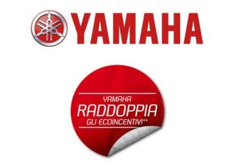 Yamaha raddoppia gli incentivi. Concessionarie aperte nel week end