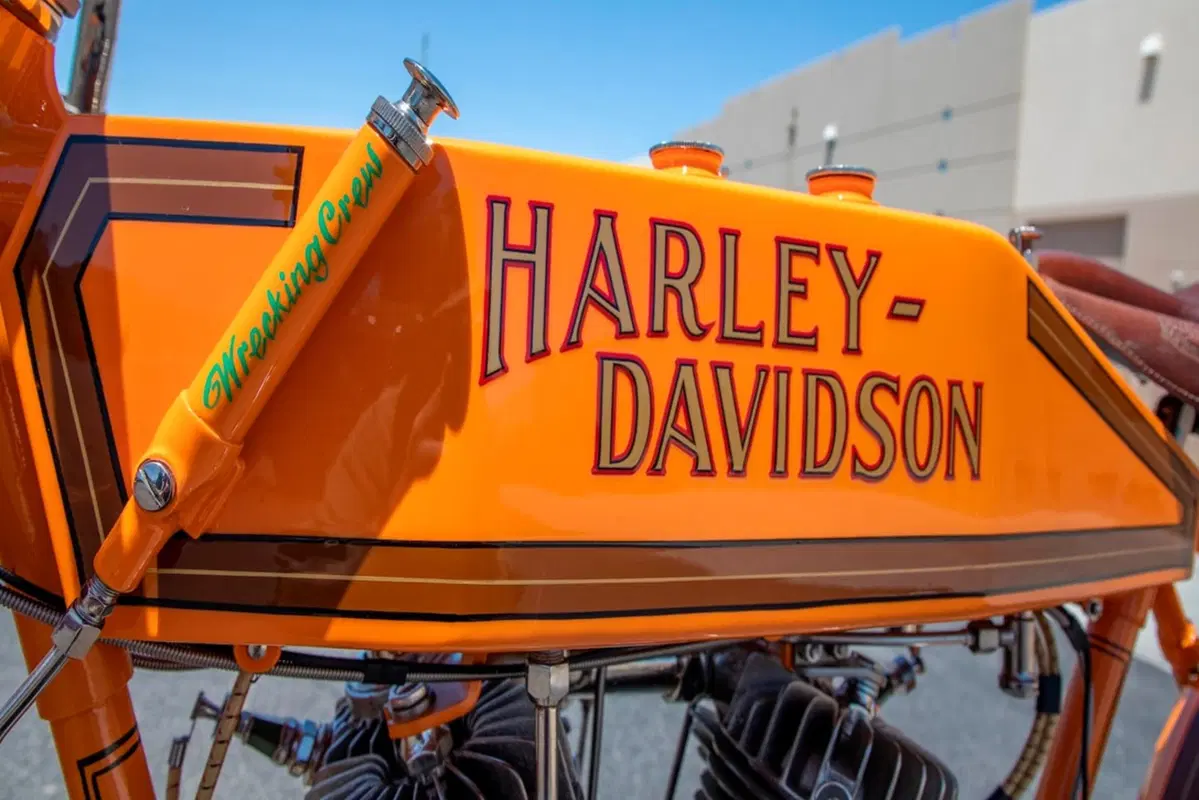 Harley-Davidson 11K 1915, la prima moto da corsa H-D all'asta (7)