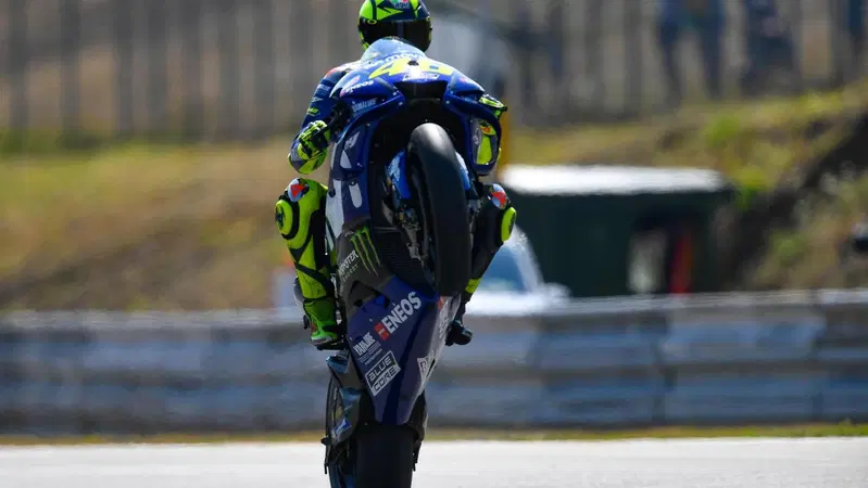 MotoGP 2018. Gp Brno, Rossi: "Cala troppo la gomma posteriore"