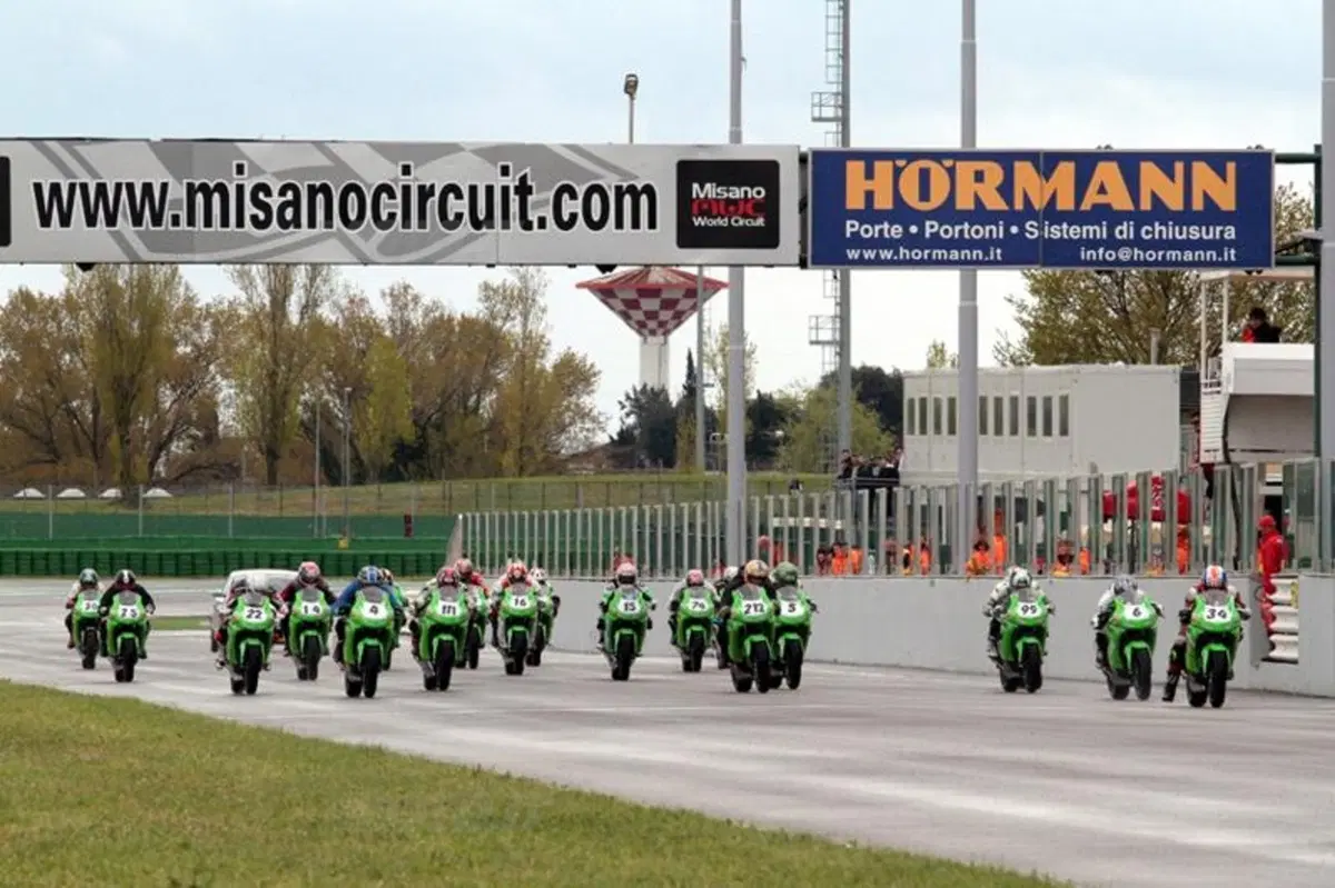 I trofei Kawasaki a Misano