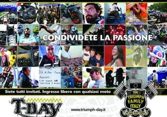 Torna il Triumph Day. Quest'anno dal 9 all'11 luglio