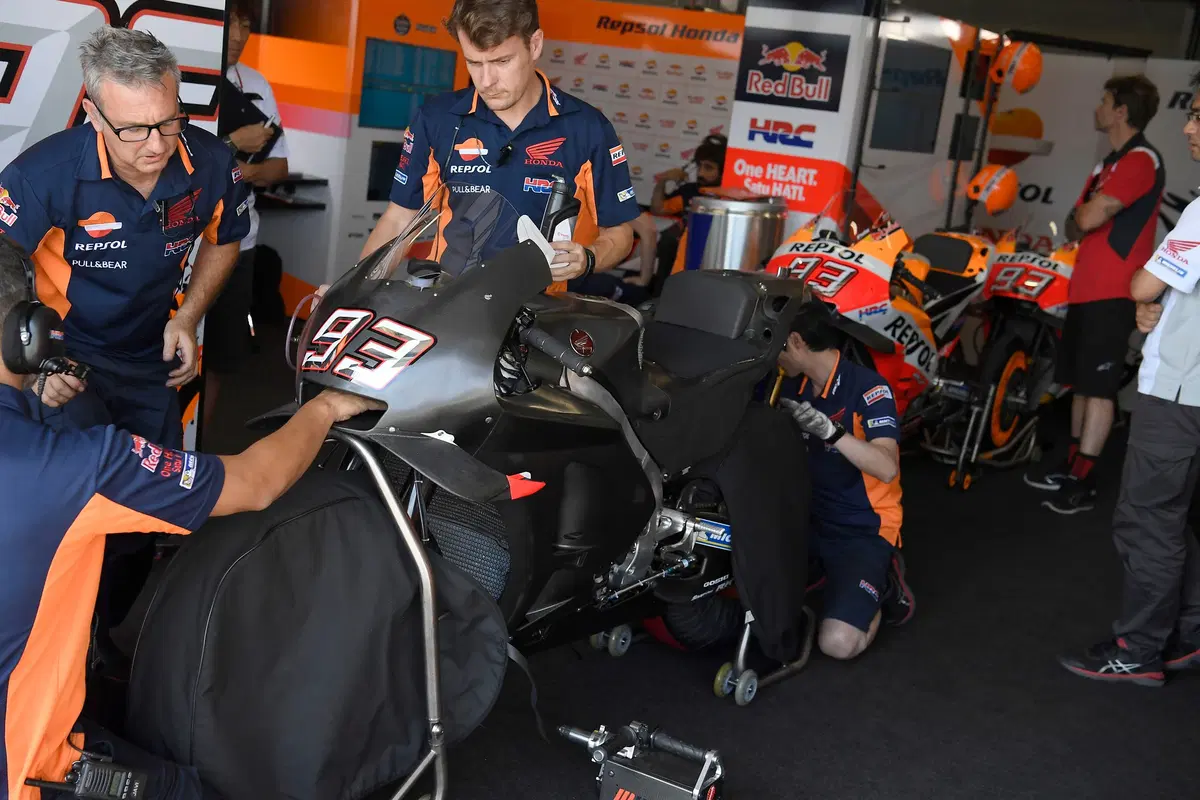 MotoGP 2018, test Brno: le novità Honda e Yamaha [gallery] (23)