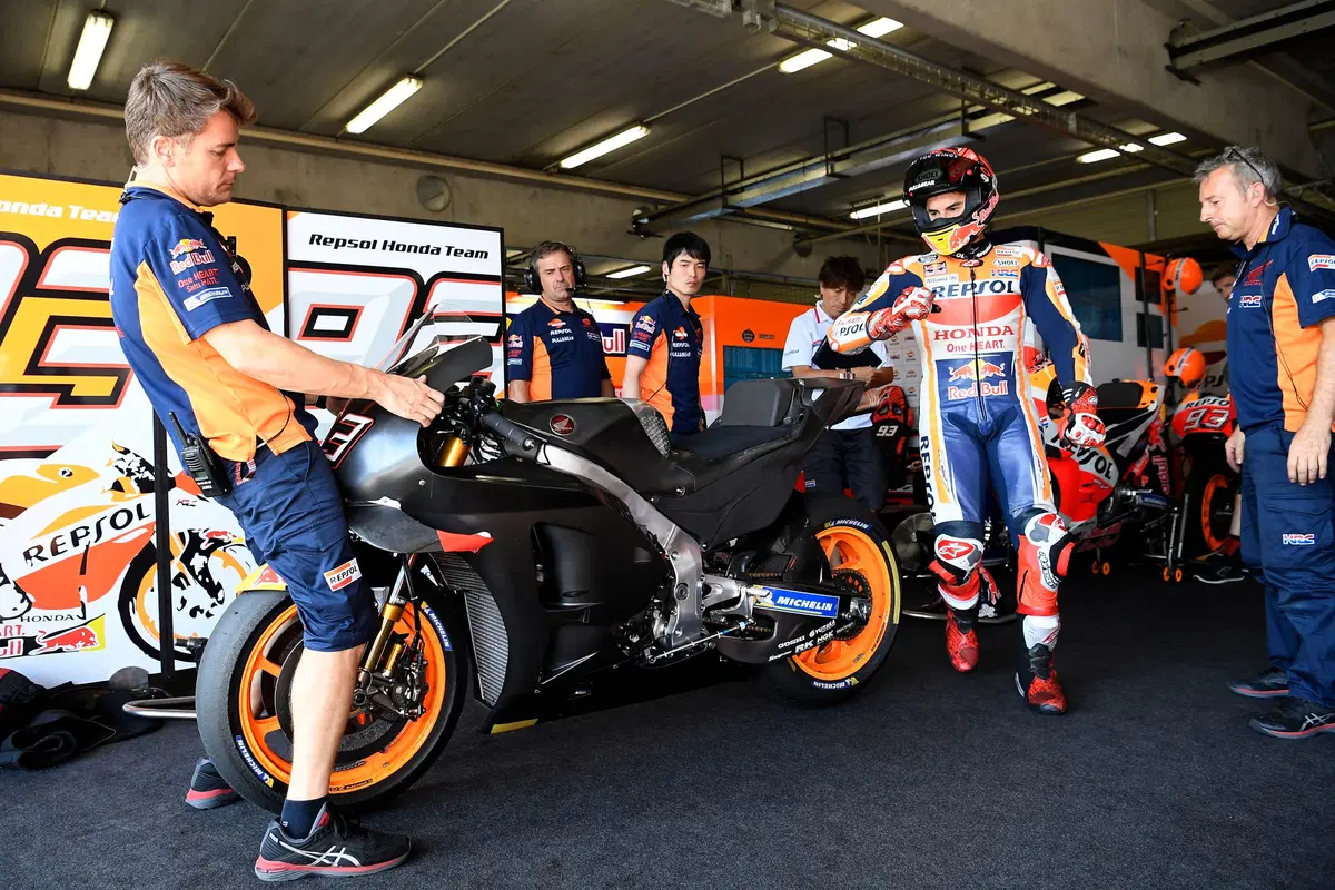 MotoGP 2018, test Brno: le novità Honda e Yamaha [gallery] (26)