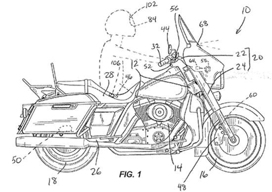 Harley-Davidson: un brevetto per la frenata autonoma