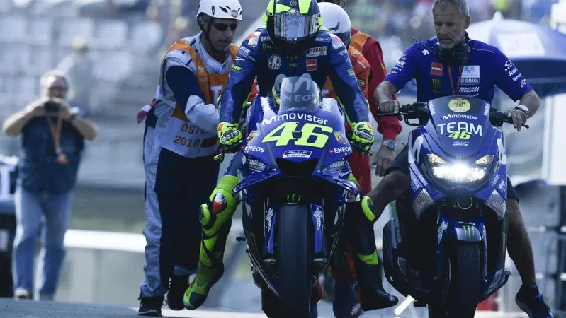 MotoGP 2018. GP Austria, Rossi: "Per salire sul podio ci vuole un regalo"