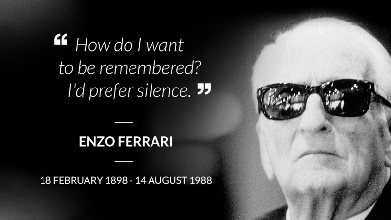 Enzo Ferrari, il ricordo 30 anni dopo
