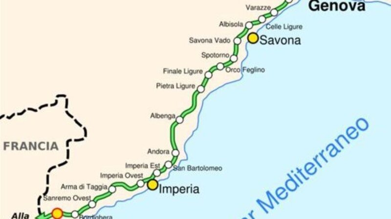 Crollo Ponte A10 Genova: Viabilit&agrave; alternativa