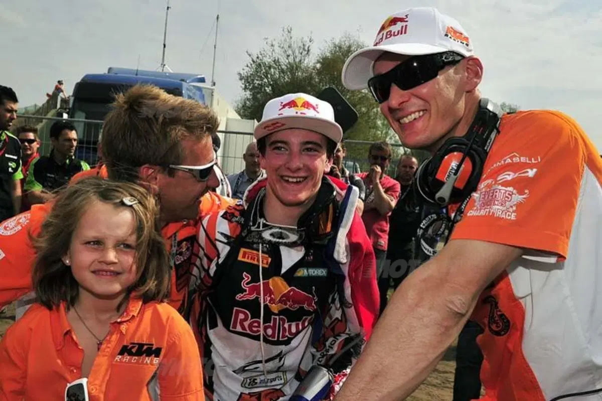 Stefan Everts intervistato dopo il GP d'Olanda