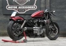 Cafe racer made in Harley-Davidson Pavia