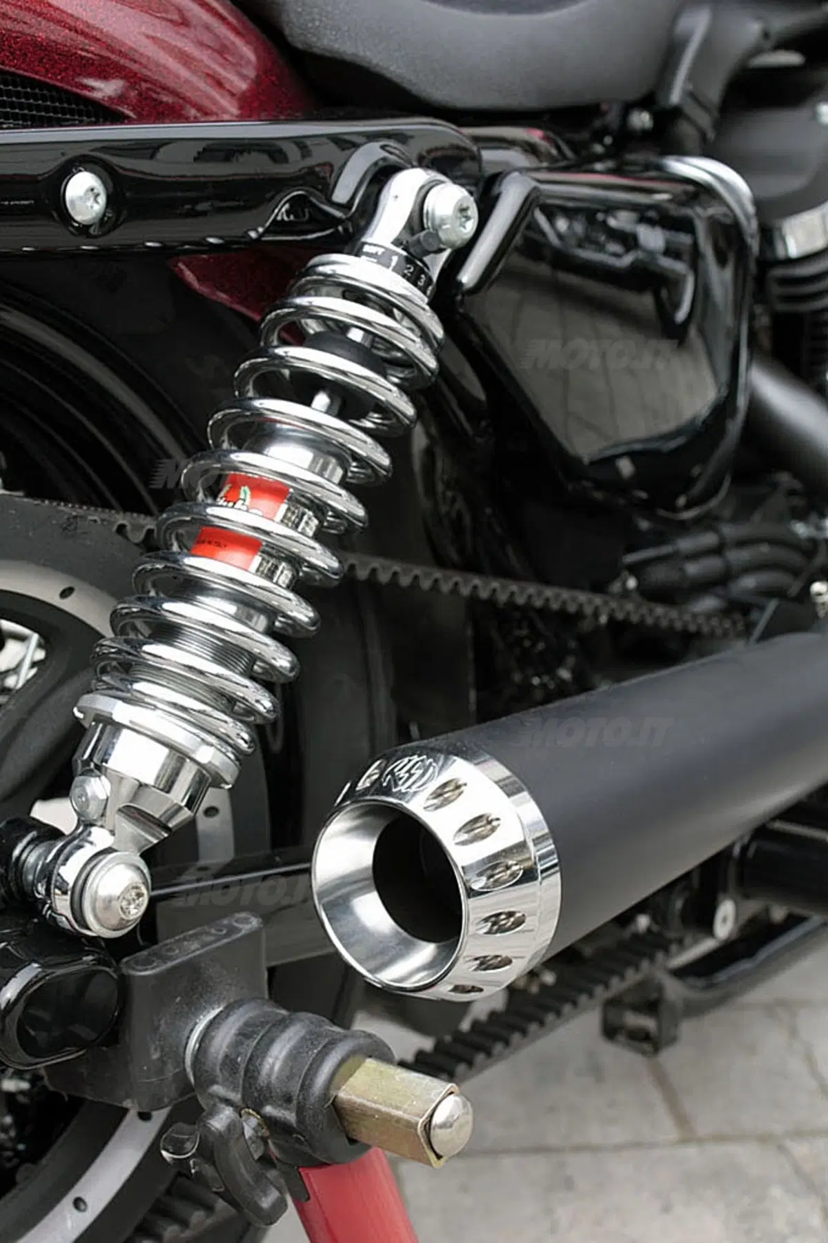 Cafe racer made in Harley-Davidson Pavia (9)