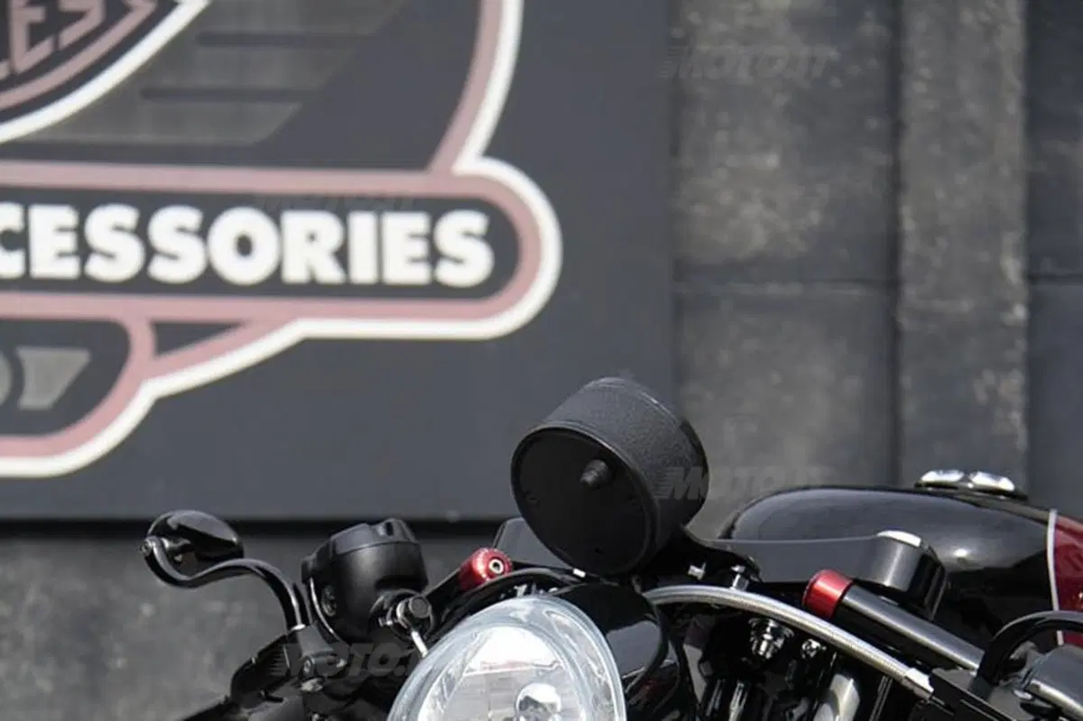 Cafe racer made in Harley-Davidson Pavia (10)