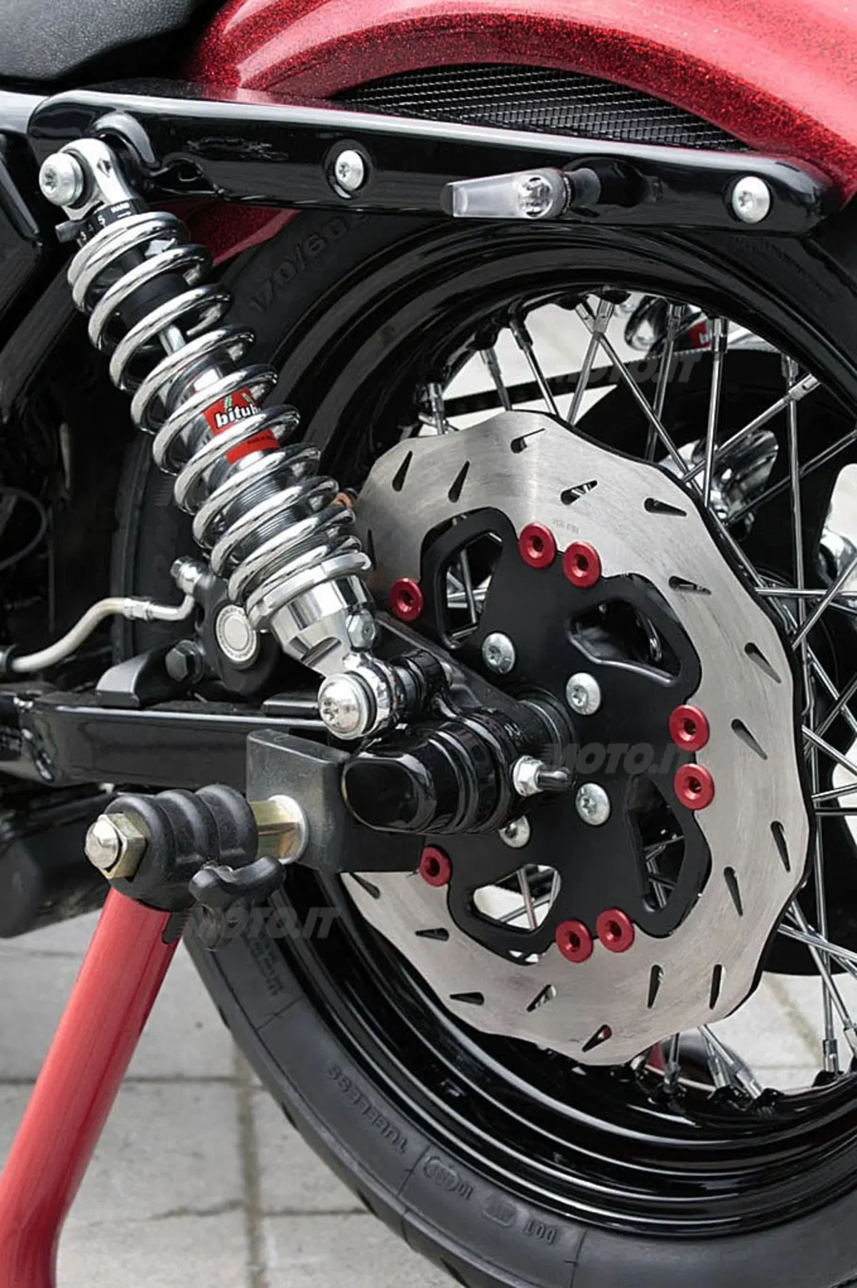 Cafe racer made in Harley-Davidson Pavia (11)