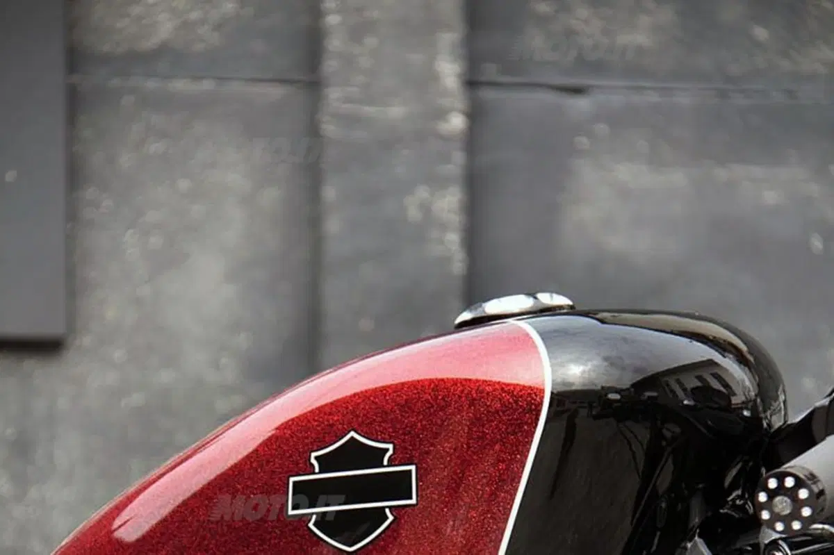 Cafe racer made in Harley-Davidson Pavia (12)