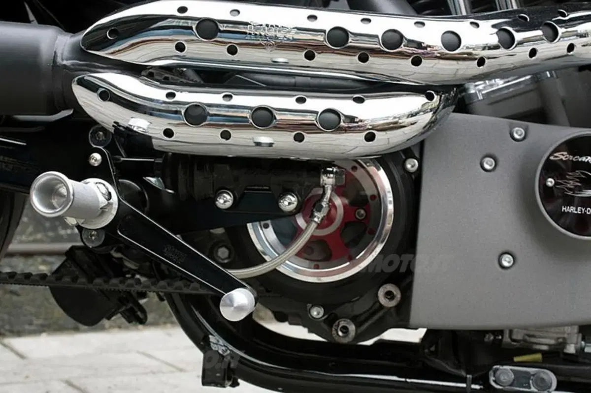 Cafe racer made in Harley-Davidson Pavia (16)