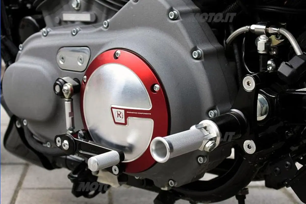 Cafe racer made in Harley-Davidson Pavia (19)