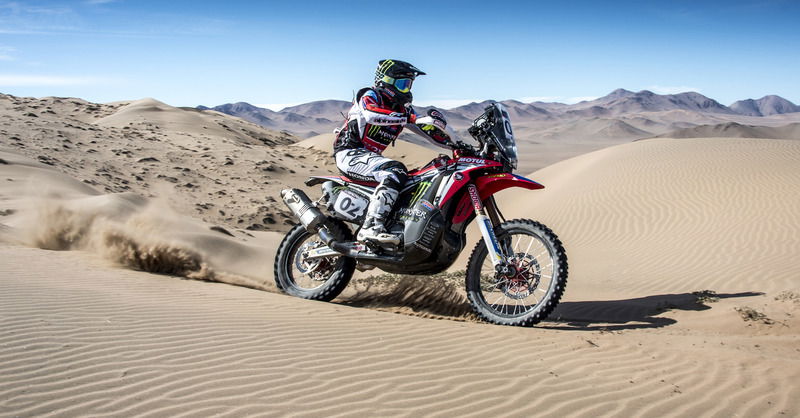 Qatar Cross-Country Rally. Burrascoso Atacama Rally. Vince Kevin Benavides (Honda)