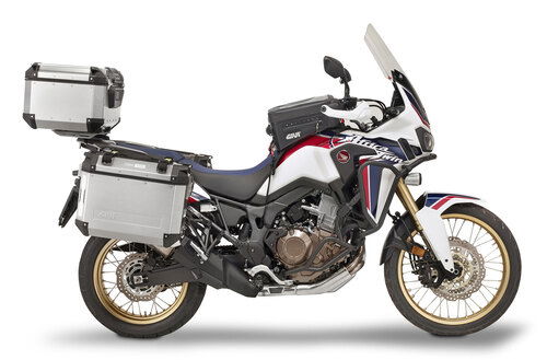 GiVi a Motodays con la sua linea di borse per l'Africa Twin