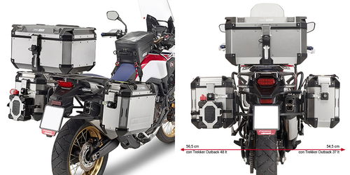 GiVi a Motodays con la sua linea di borse per l'Africa Twin (2)