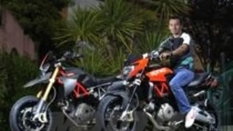 Biaggi ospite d'eccezione alla presentazione Aprilia di Dorsoduro Factory e Shiver