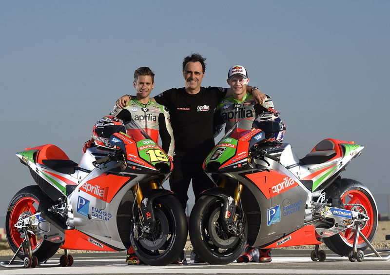 MotoGP. Presentata l&#039;Aprilia  RS-GP 2016 