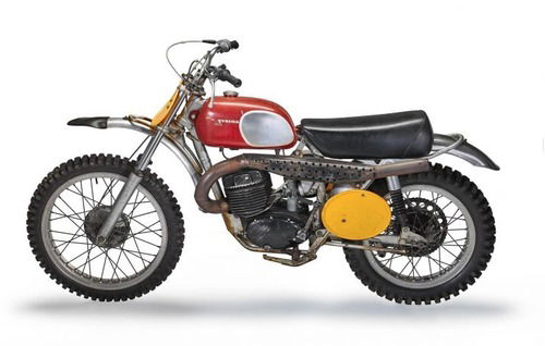 La Husqvarna 400 Cross di Steve McQueen all'asta (5)