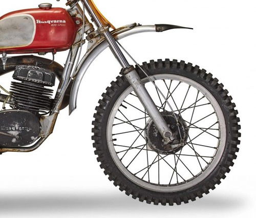 La Husqvarna 400 Cross di Steve McQueen all'asta (9)