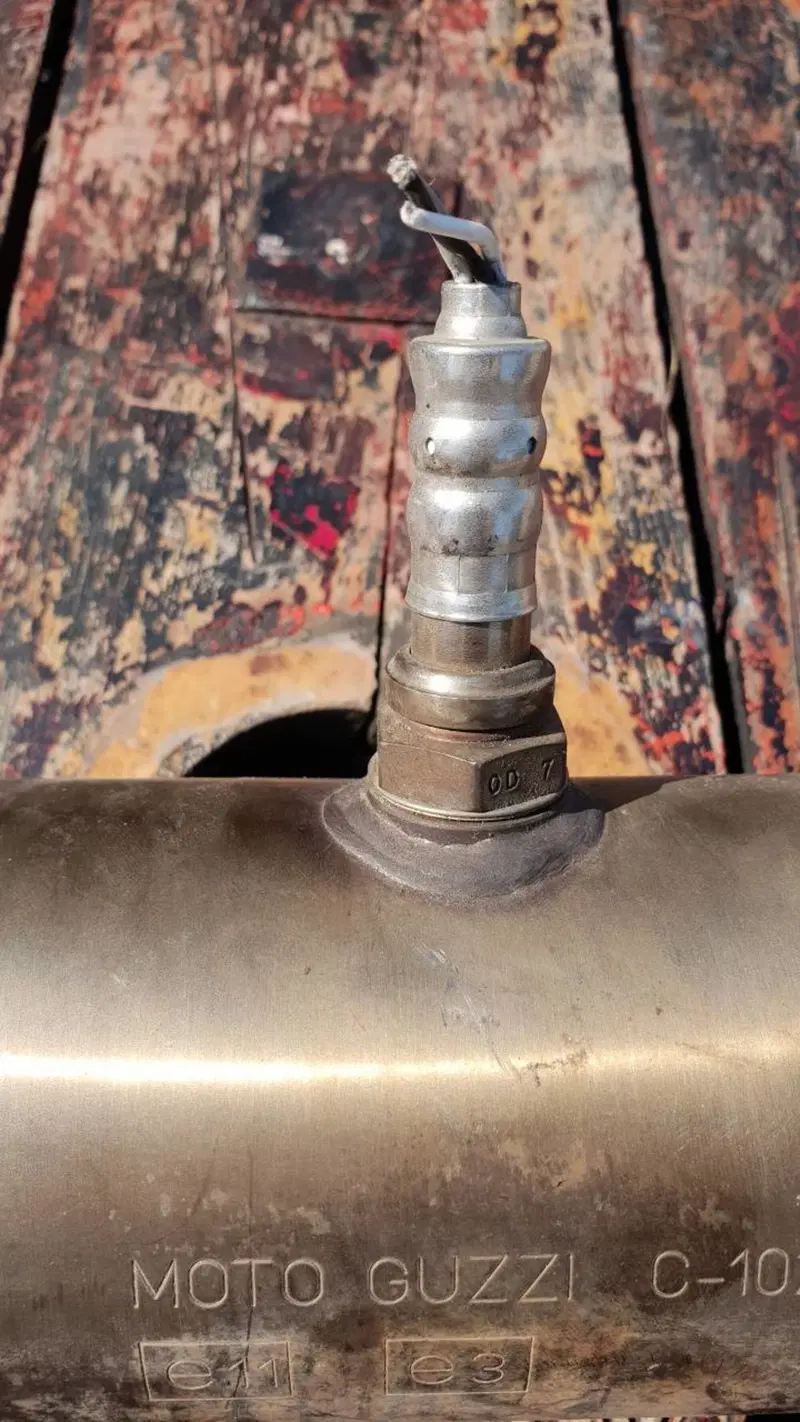 Compensatore con Sonda Lambda Breva 750 ie Moto Guzzi (2)