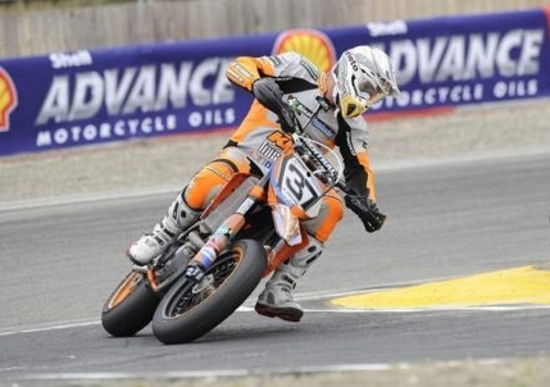 Supermoto, Van Den Bosh vince il GP  di Lombardia