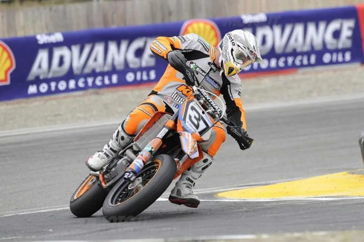 Supermoto, Van Den Bosh vince il GP  di Lombardia