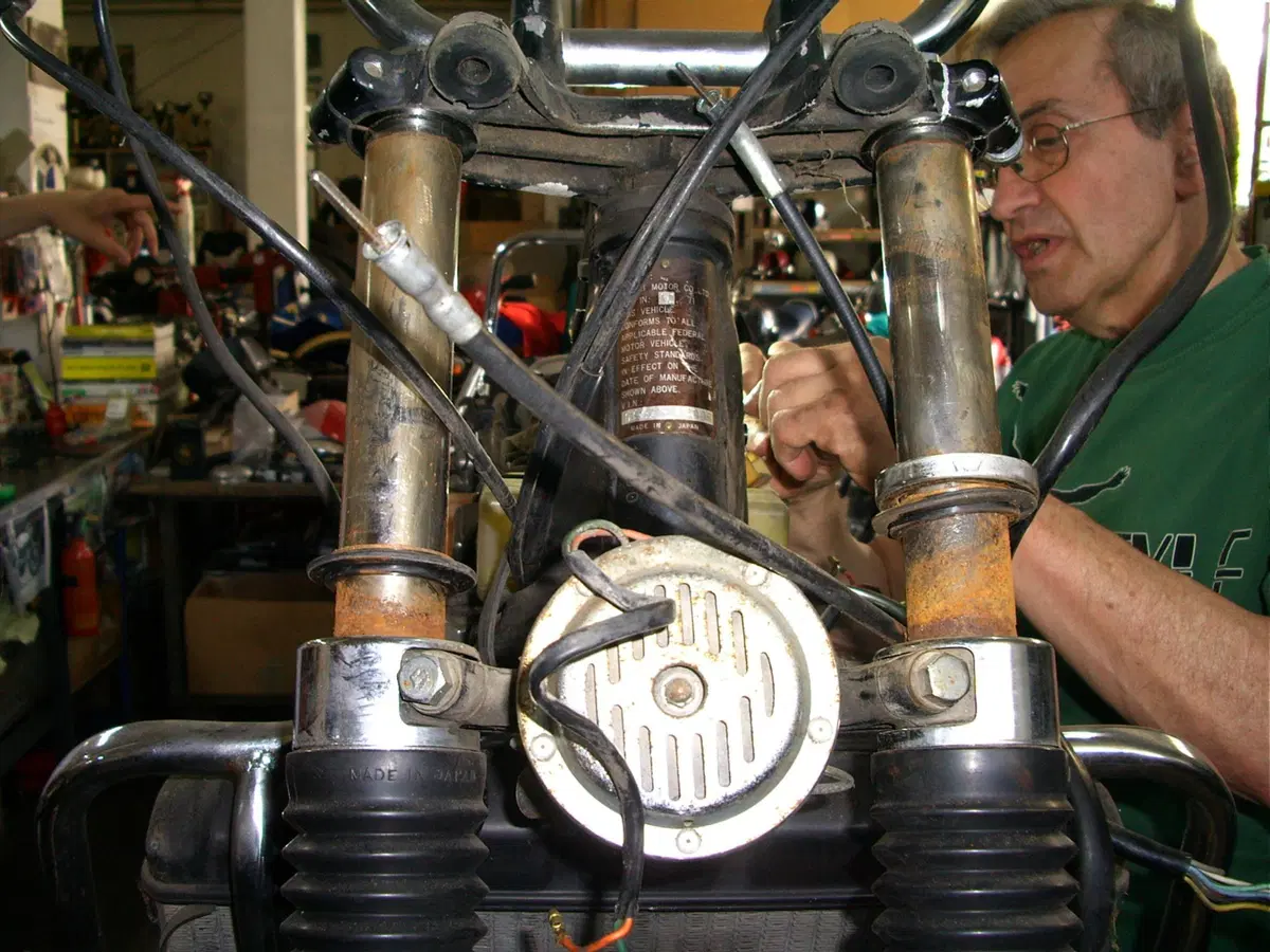 Restaurando, puntata 23, Suzuki GT 750 1972 (40)