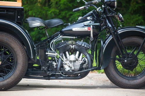 Harley Davidson Servi-Car 1947 all'asta (4)