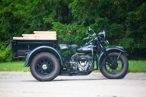 Harley Davidson Servi-Car 1947 all'asta