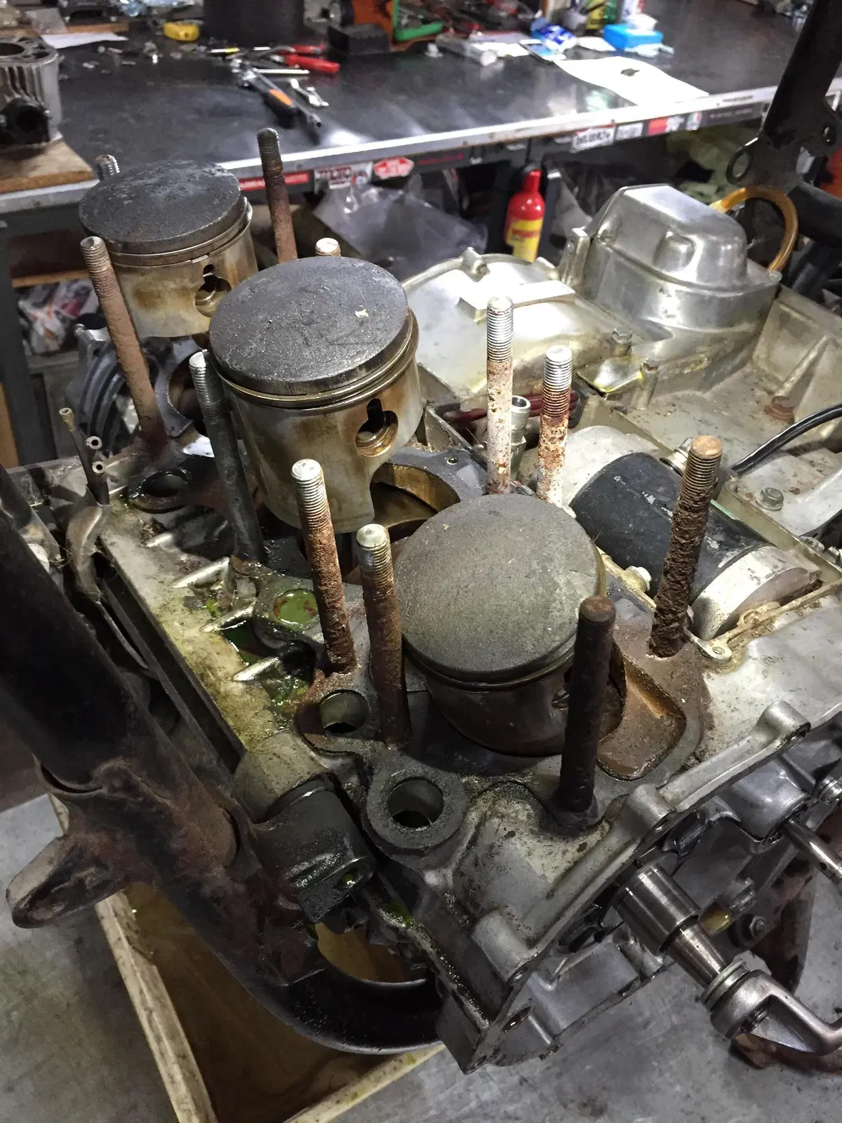 Restaurando, puntata 23, Suzuki GT 750 1972 (82)