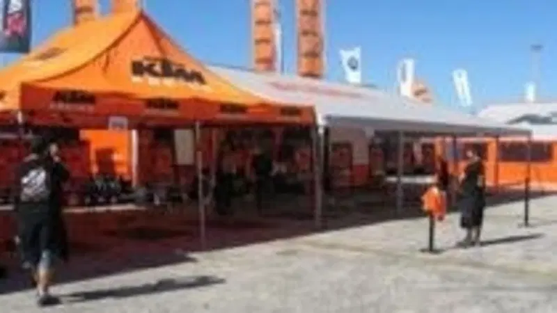 La KTM pronta per la Six Days 2010 in Messico