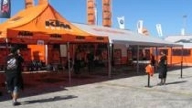La KTM pronta per la Six Days 2010 in Messico